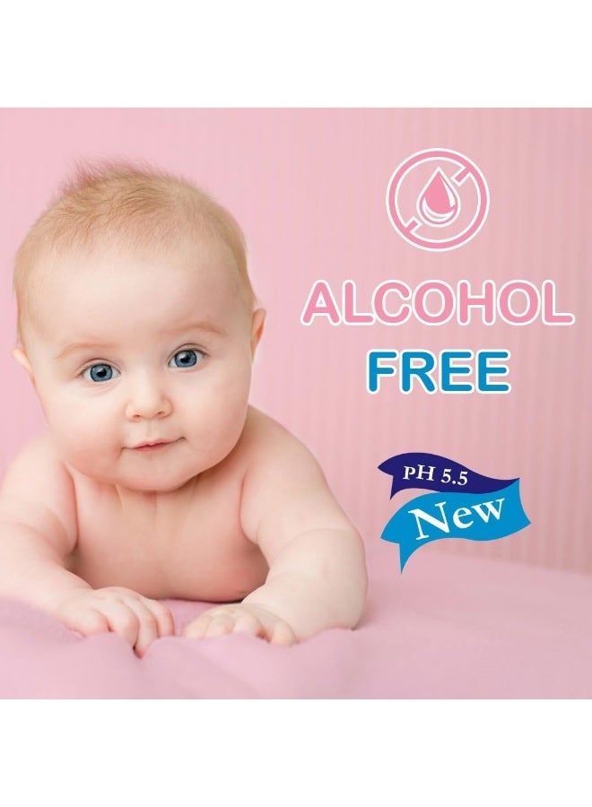 Cool & Cool Baby Wipes 40's - Alcohol Free, Paraben Free, Vitamin E, Aloe Vera, Ultra Soft & Gentle for Sensitive & Delicate Skin - Image 5